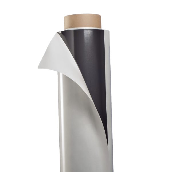 Magnetic Receptive Material with Adhesive