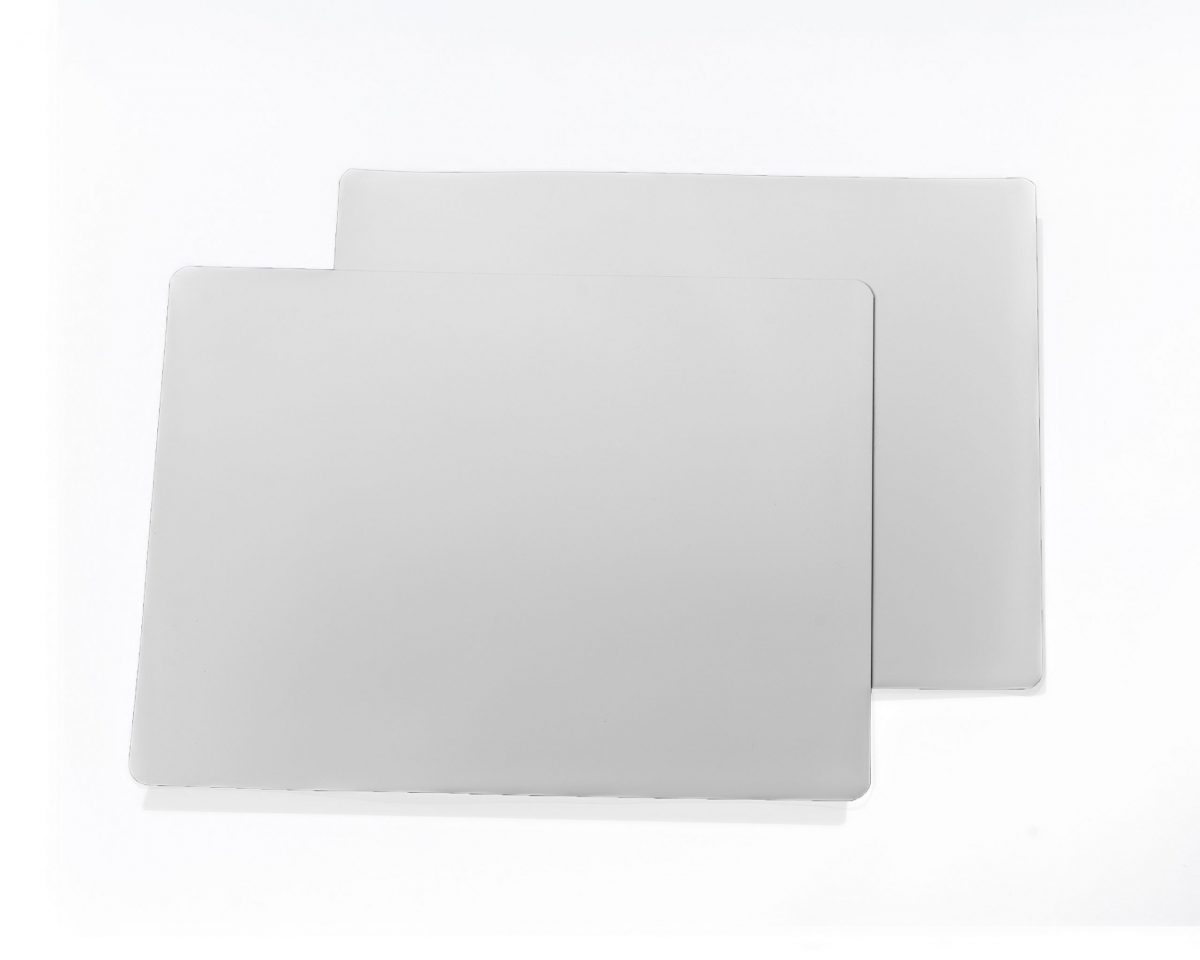 12" White Dry Erase 60 mil Magnet Shelf Labels