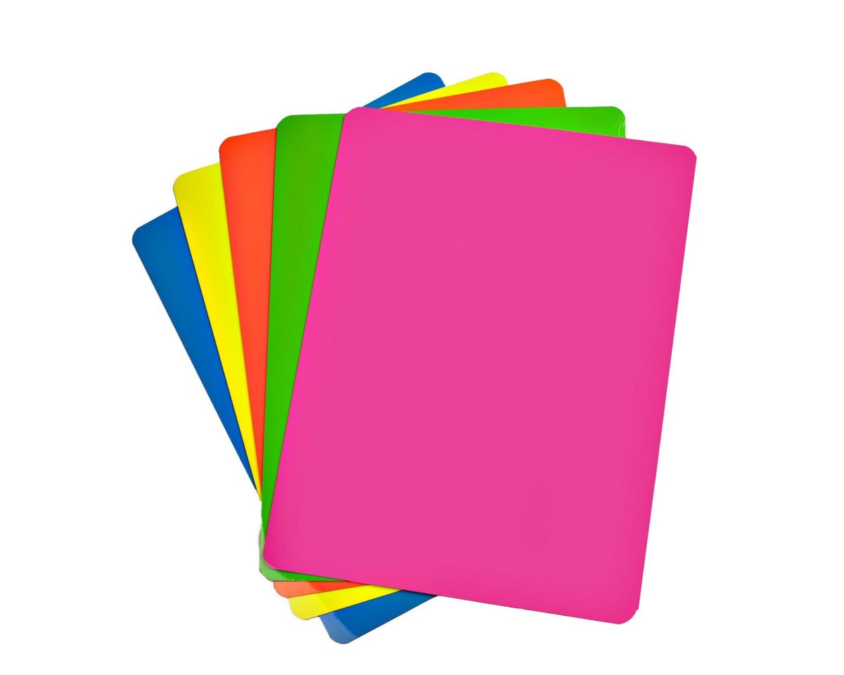 12" x 18" Fluorescent Neon Dry Erase Magnet
