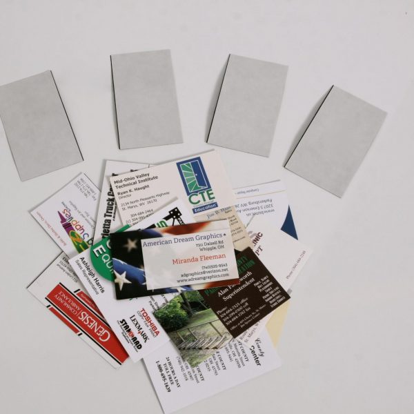 30 mil Adhesive Business Card Magnet